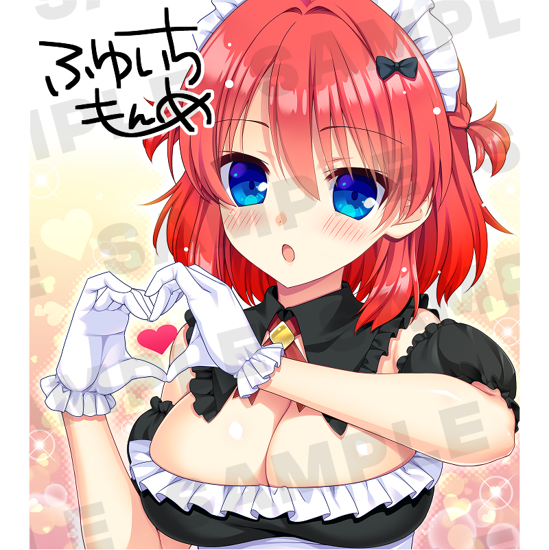 冬壱もんめ先生描き下ろし 複製サイン入り色紙