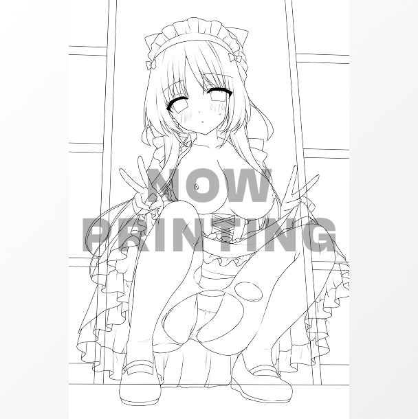 描き下ろしB2タペストリー